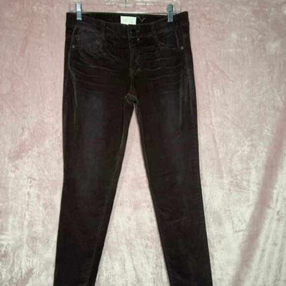 Womens Dark Brown Corduroy Jolt Pants Size 11 - Picture 1 of 9